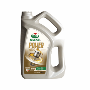 Vote Automotive Engine Oil POWER Kinetic Energy Fully Synthetic V600 SP/GF-6 0W-20 4L