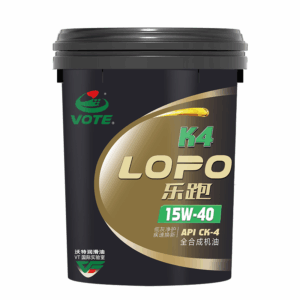 Vote LOPO Fully Synthetic Diesel Engine Oil K4 CK-4 15W/40 18L